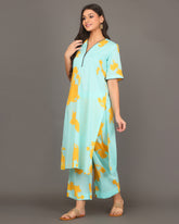 Sea Green Kurta And Bottom